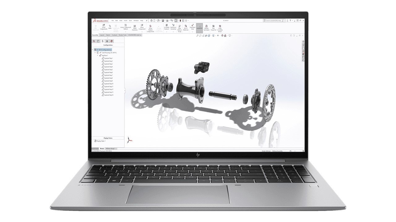 HP ZBook 8 G1i 40.6 cm (16) Mobile Workstation PC, Silver